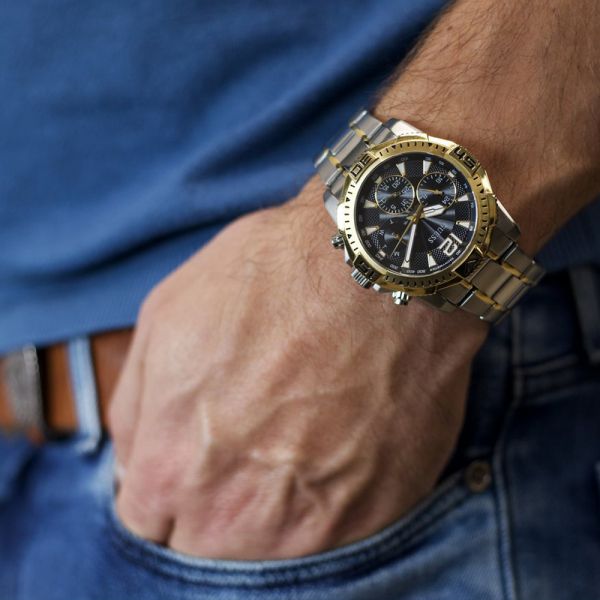 Men's Guess Analog Stainless Steel Watch - GW0056G4