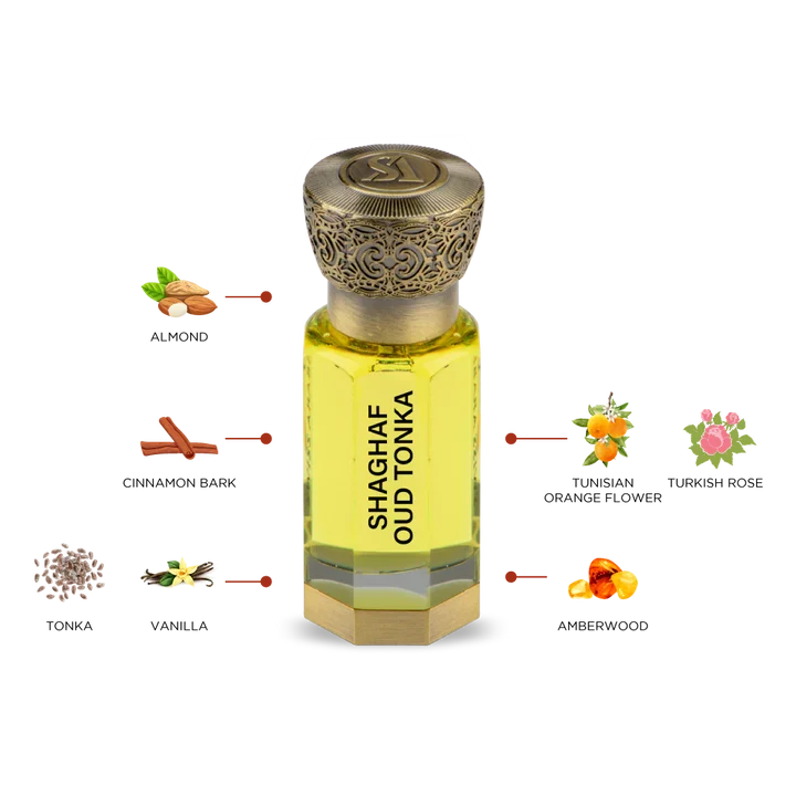 SWISS ARABIAN - SHAGHAF OUD TONKA CONCENTRATED PERFUME OIL 25ML