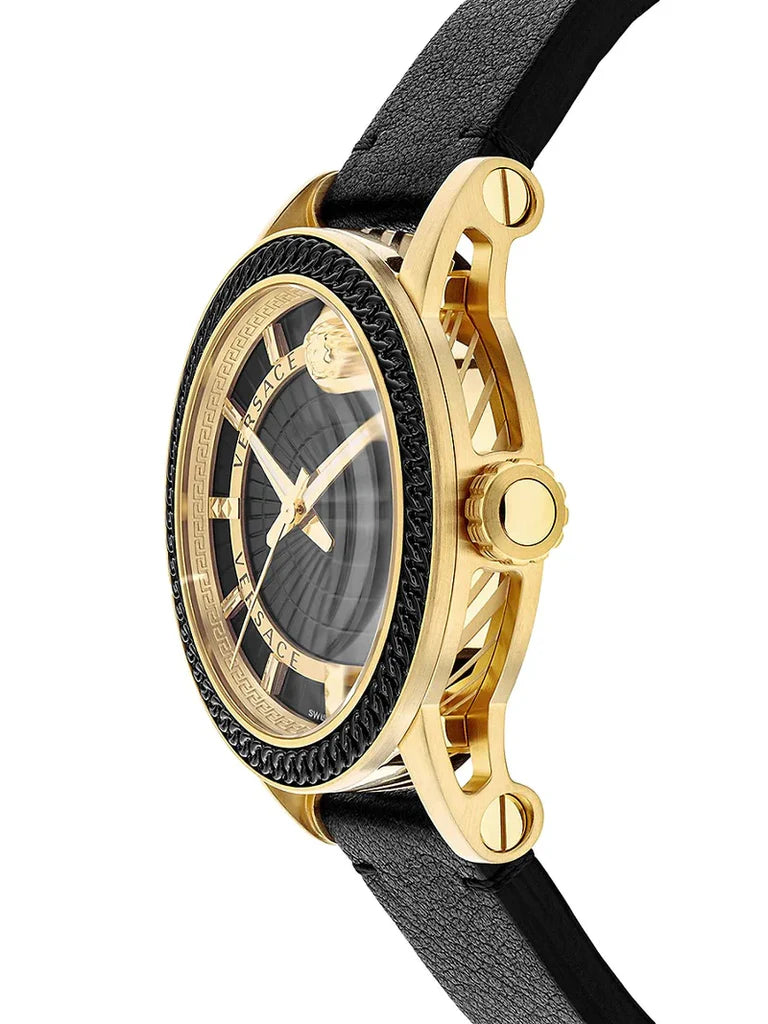 Men's Versace Code Black Dial Watch-VEPO00320