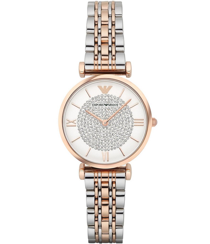 Women's Emporio Armani Gianni T-Bar Watch - AR1926