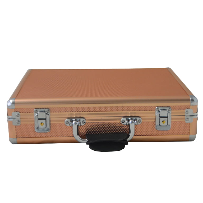 Goochy Rose Gold Aluminum Alloy Watch Suitcase (18 Watches)