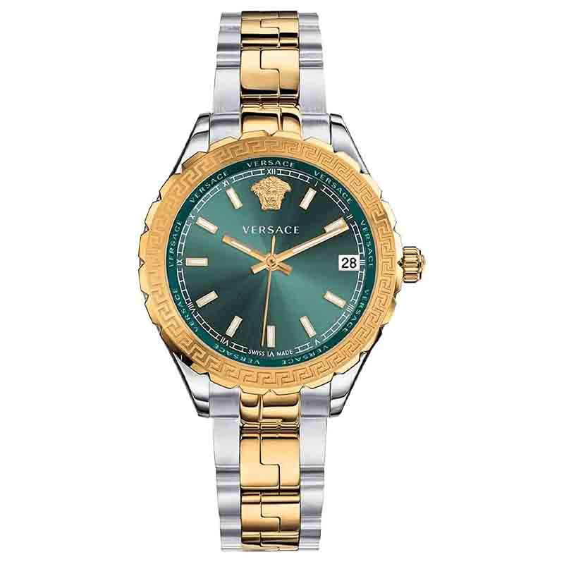 Women's Versace Hellenyium Green Dial Watch-V12050015
