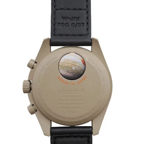 Men's Swatch x Omega MoonSwatch Mission to Jupiter 42mm Watch - SO33C100