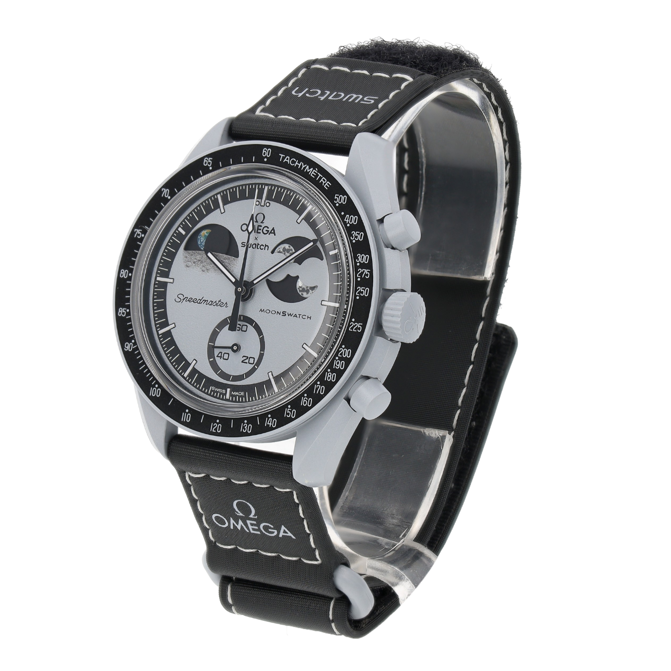 Men's Omega X Swatch MoonSwatch Mission to Earth Phase 42mm - S033M700