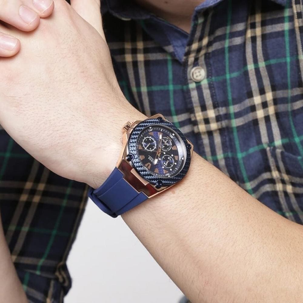 Men's Guess  Legacy Quartz Crystal Watch- W1049G2