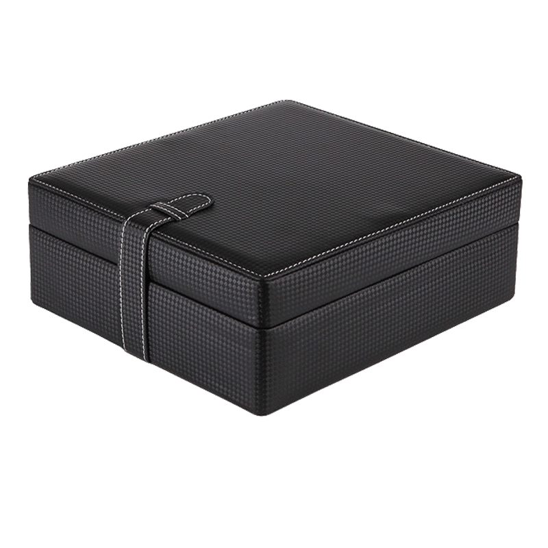 Belted leatherette watch case (6 in 1)