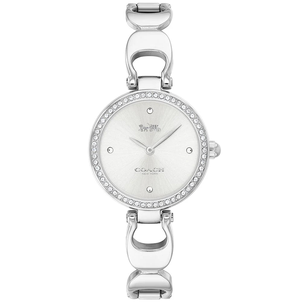 Women's Coach Park Signature C Silver Watch - 14503170