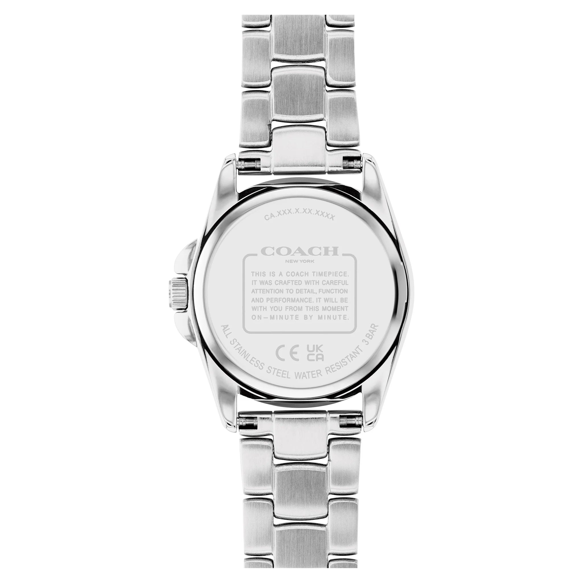 Women's Coach Greyson Silver Tone 28mm Watch - 14503906