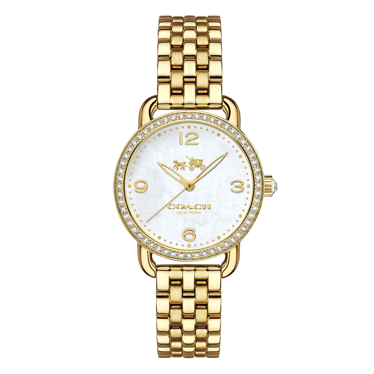 Women's Coach Delancey Mother Of Peral Watch - 14502478
