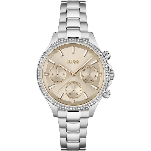 Women's Hugo Boss Hera Rose Gold Dial  Watch| HB1502565