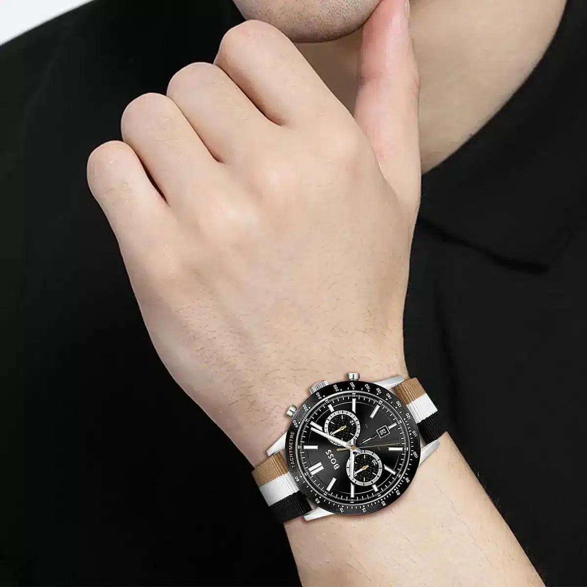 Men's Hugo Boss Allure Chronograph Quartz 44mm Watch -  1513963