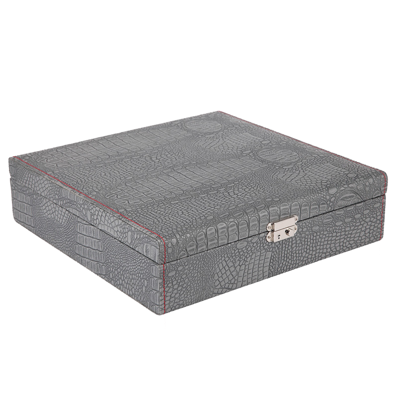 8-slot Leather Watch Display Case