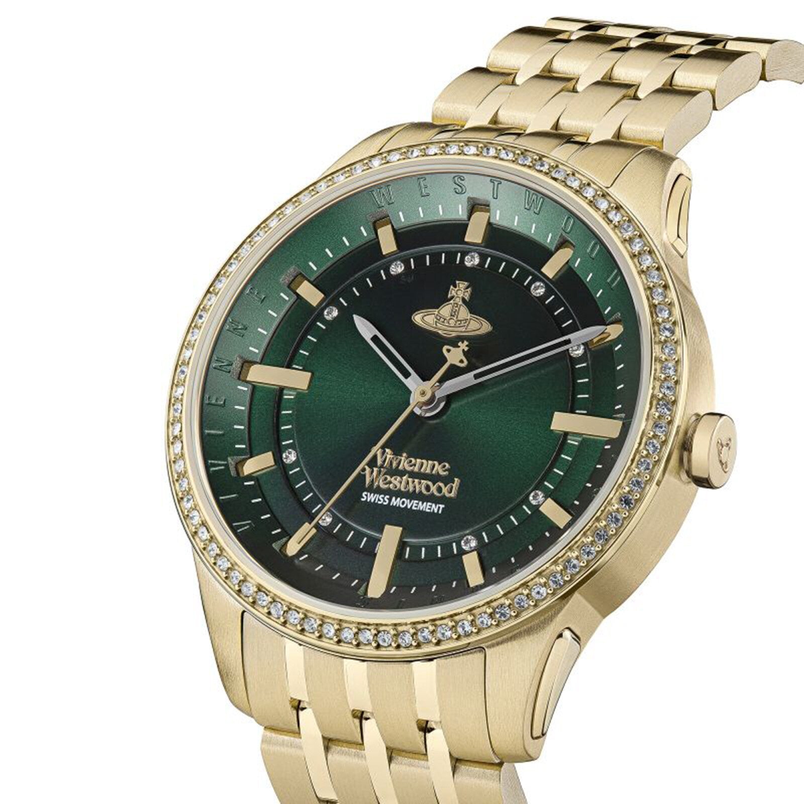 Women's Vivienne Westwood Eastend Green Watch 37mm - VV262GRGD
