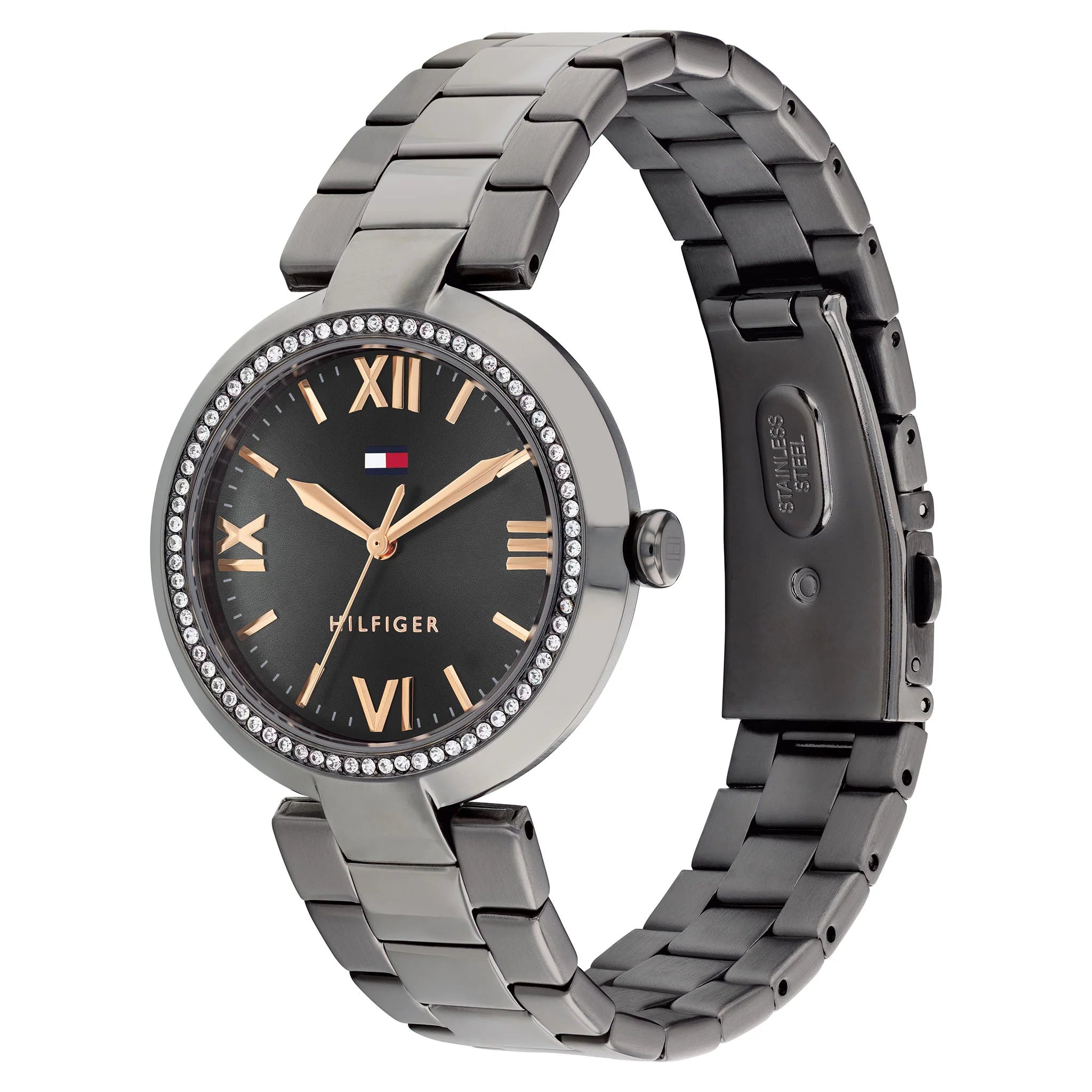 Women's Tommy Hilfiger Alice Grey Steel Watch - 1782630