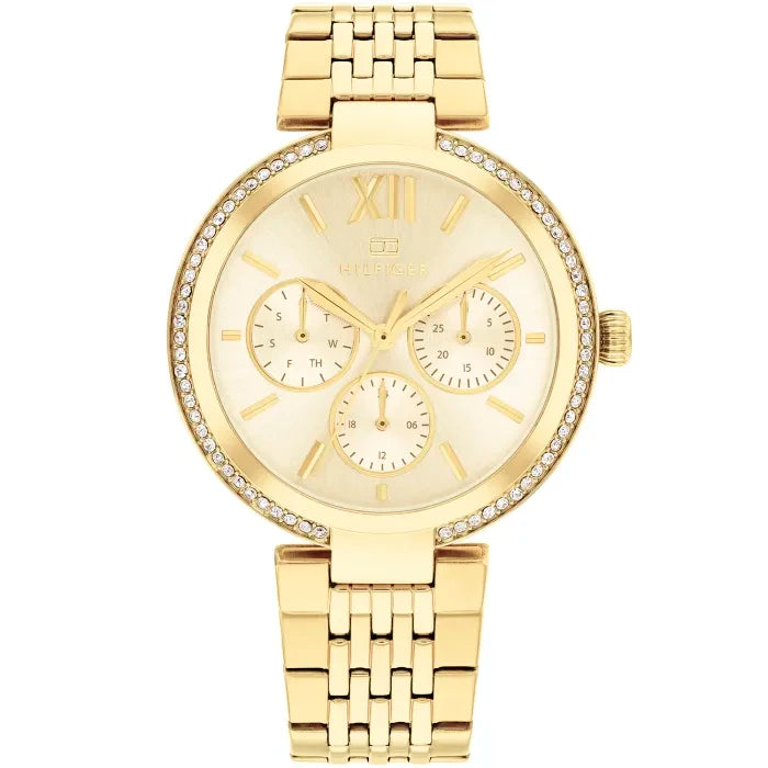 Women's Tommy Hilfiger Sophia Gold-Tone Stainless Steel Watch -1782697