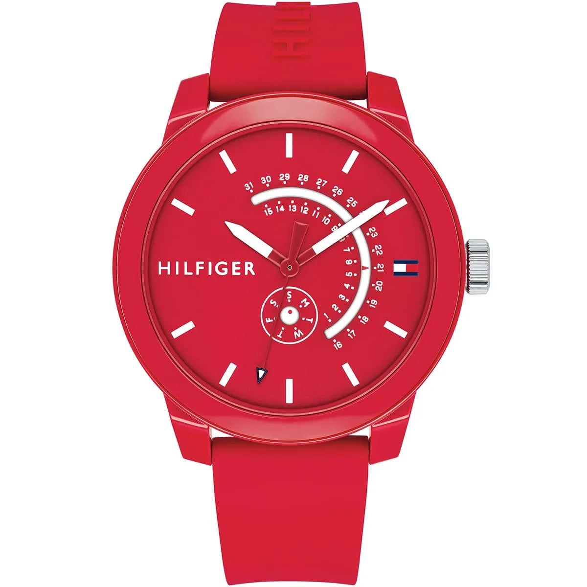 Men's Tommy Hilfiger Red Strap Watch - 1791480