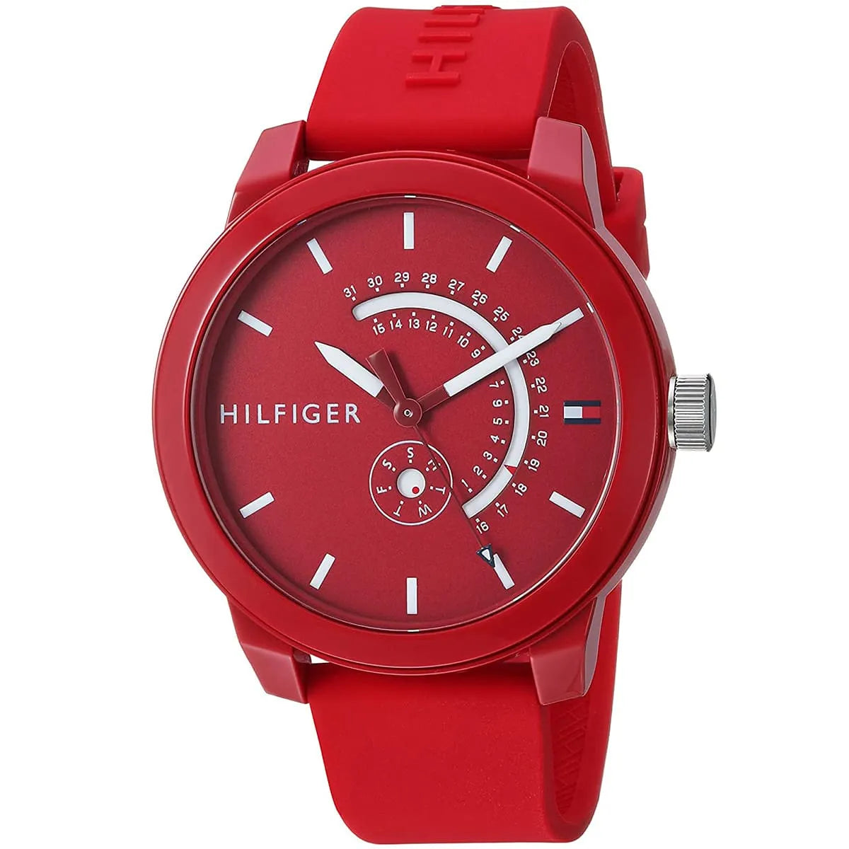 Men's Tommy Hilfiger Red Strap Watch - 1791480