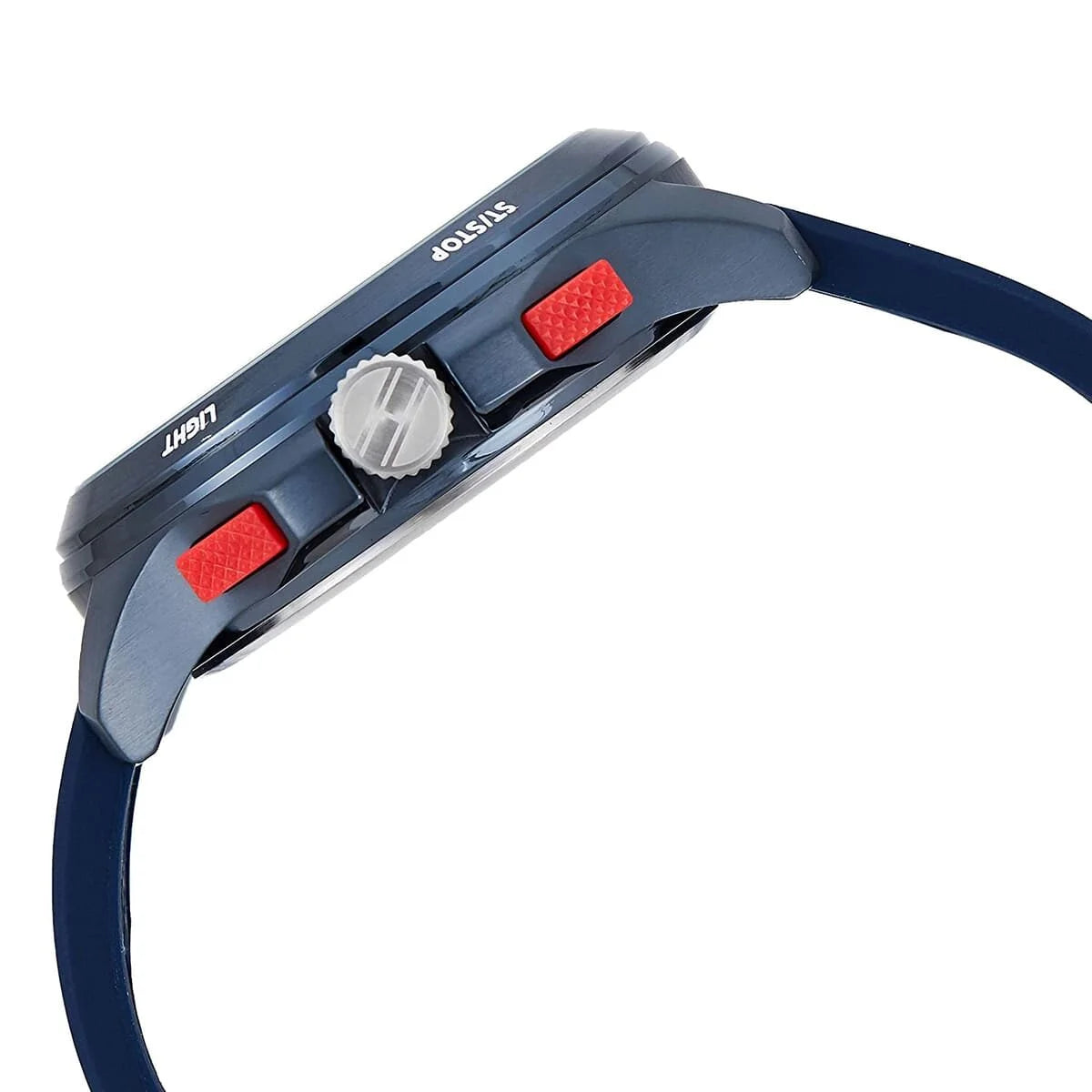 Tommy Hilfiger  Quartz Silicone Strap Blue Dial Men's Watch - 1791761