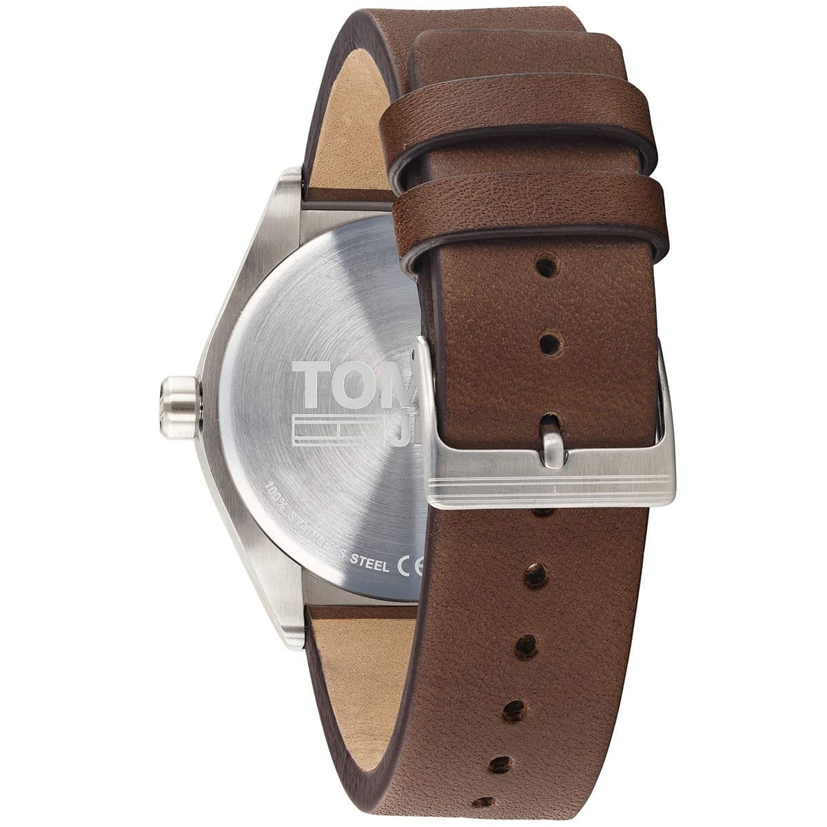 Tommy Hilfiger Quartz Leather Strap Blue Dial Men's Watch - 1791772