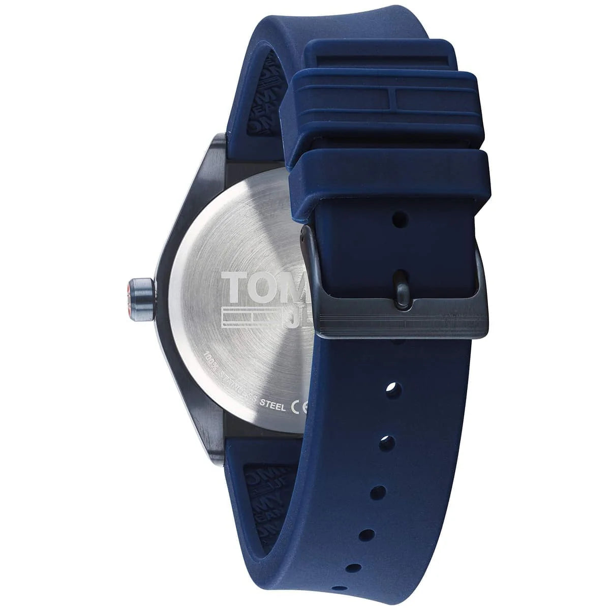 Tommy Hilfiger Quartz Silicone Strap Blue Dial Men's Watch - 1791775