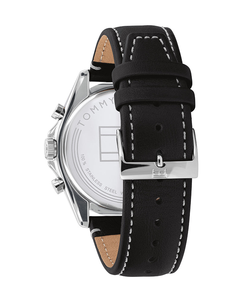 Men's Tommy Hilfiger Paige Dial Leather Watch -TH1791838