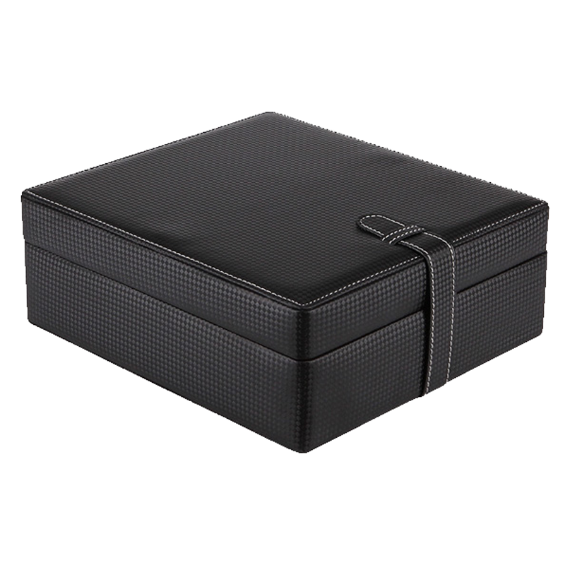 Belted leatherette watch case (6 in 1)