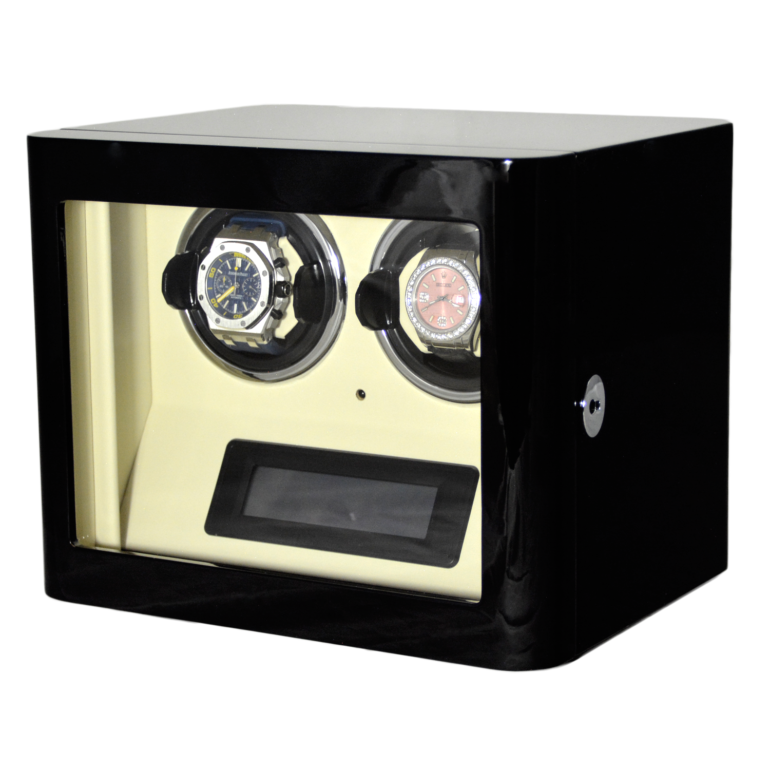 Black Double Watch Winders