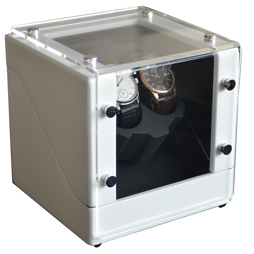 White & Black single watch winder (Winding 2 Watches)
