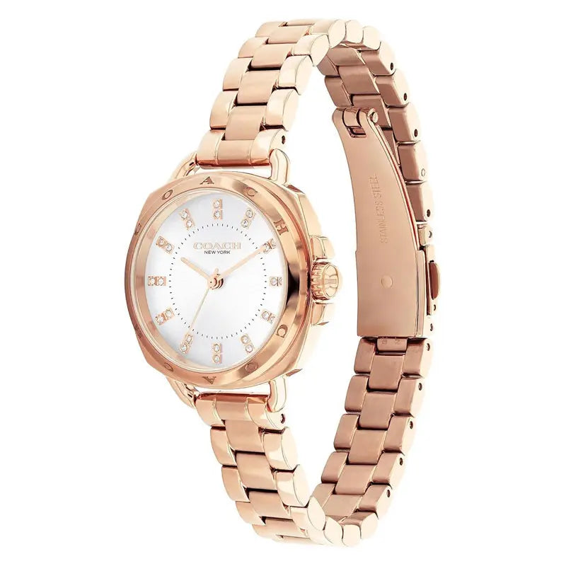 Women's Coach Tatum Rose Gold 28mm Watch -14504154