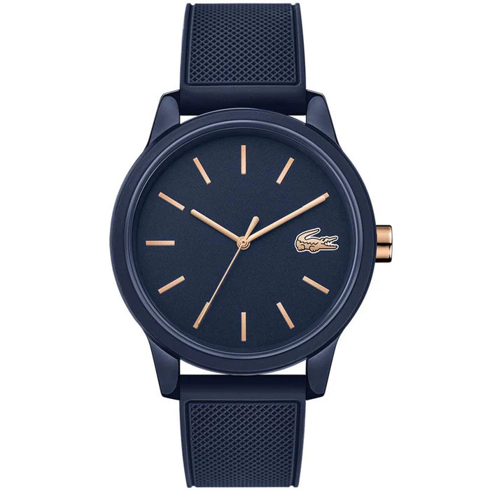 Men's Lacoste Blue Silicone Watch - 2011011