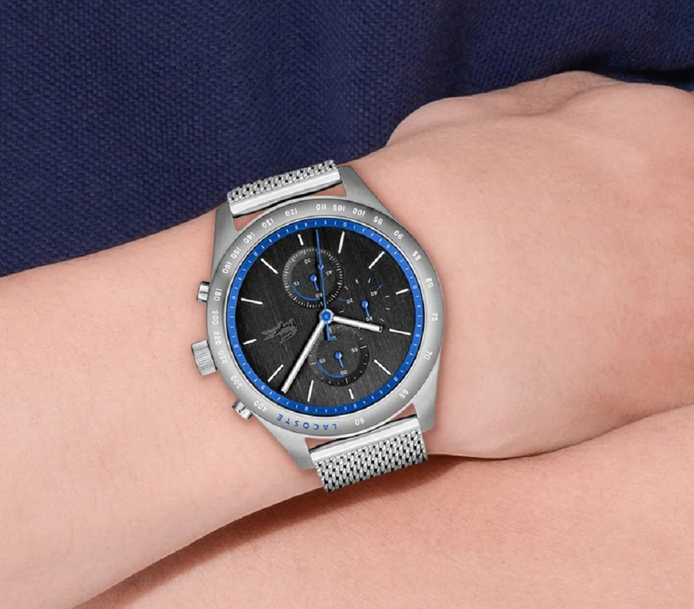 Men's Lacoste Apext Chronograph Stainless Steel Watch-2011298