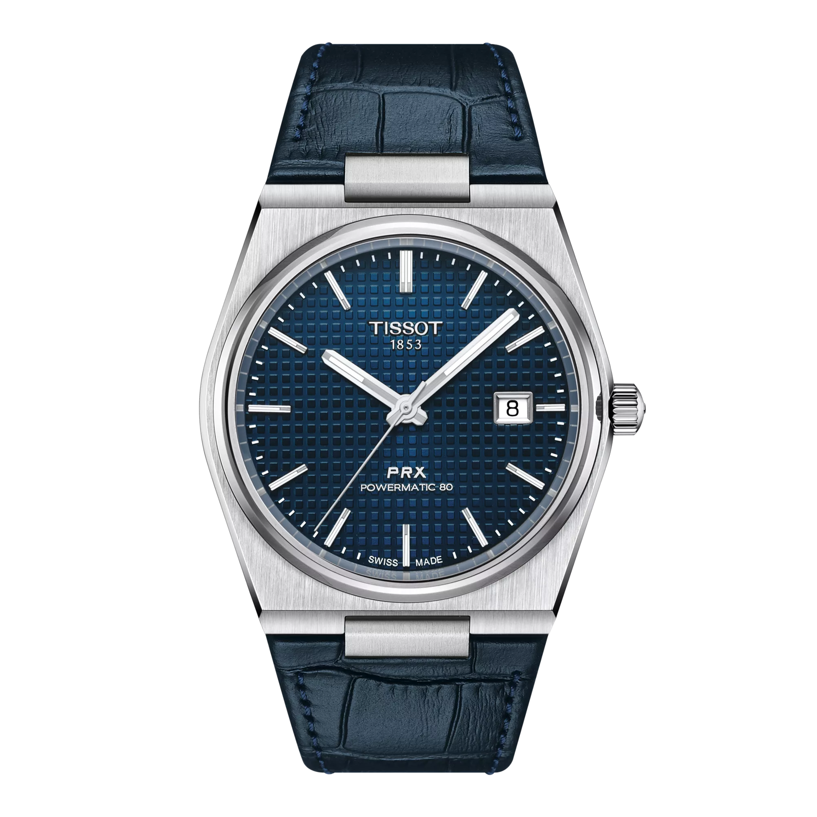 Men's Tissot PRX Powermatic 80 Leather Watch - T137.407.16.041.00