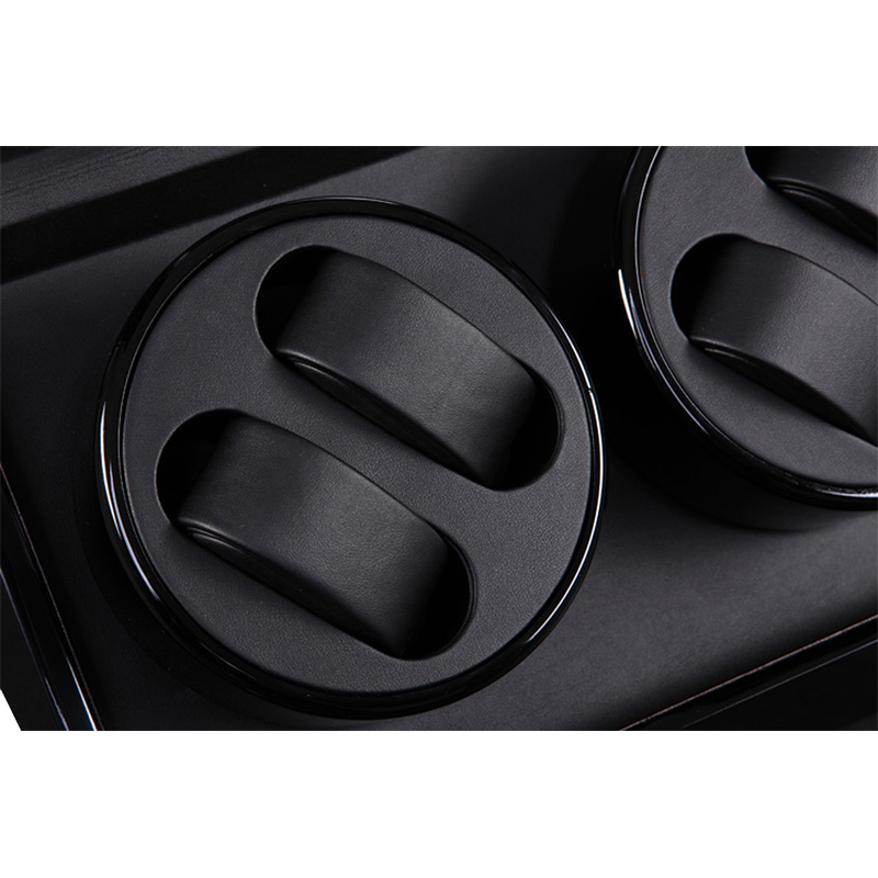 Black Double Watch Winders (Winding 4 Watches )