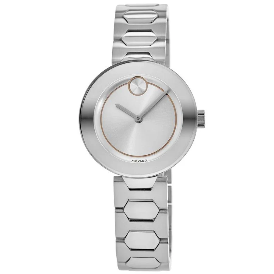 Women's Movado Bold Silver Dial Watch -3600381