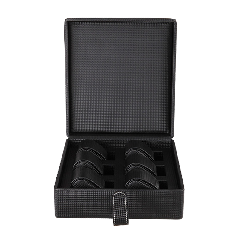 Belted leatherette watch case (6 in 1)