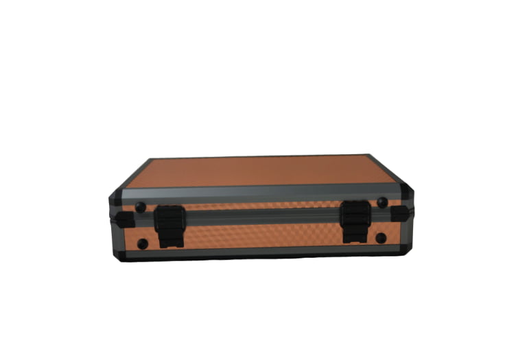 Rose Gold 24-Slot Aluminum Alloy Watch Suitcase