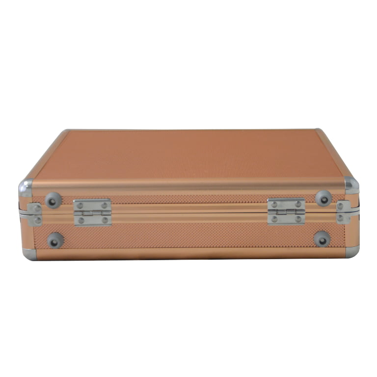 Goochy Rose Gold Aluminum Alloy Watch Suitcase (18 Watches)