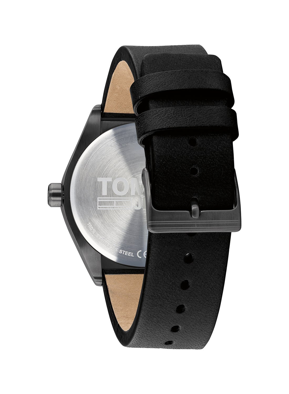 Tommy Hilfiger Quartz Leather Strap Black Dial Men's Watch 1791773