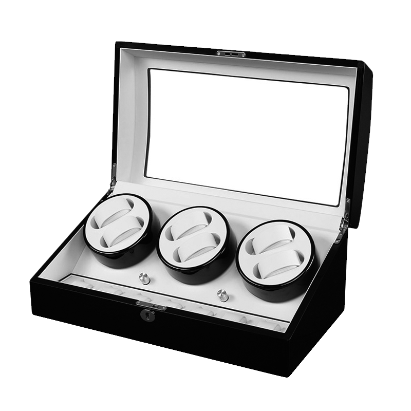 Triple watch winder - Silent rotating  (6+7 watches)