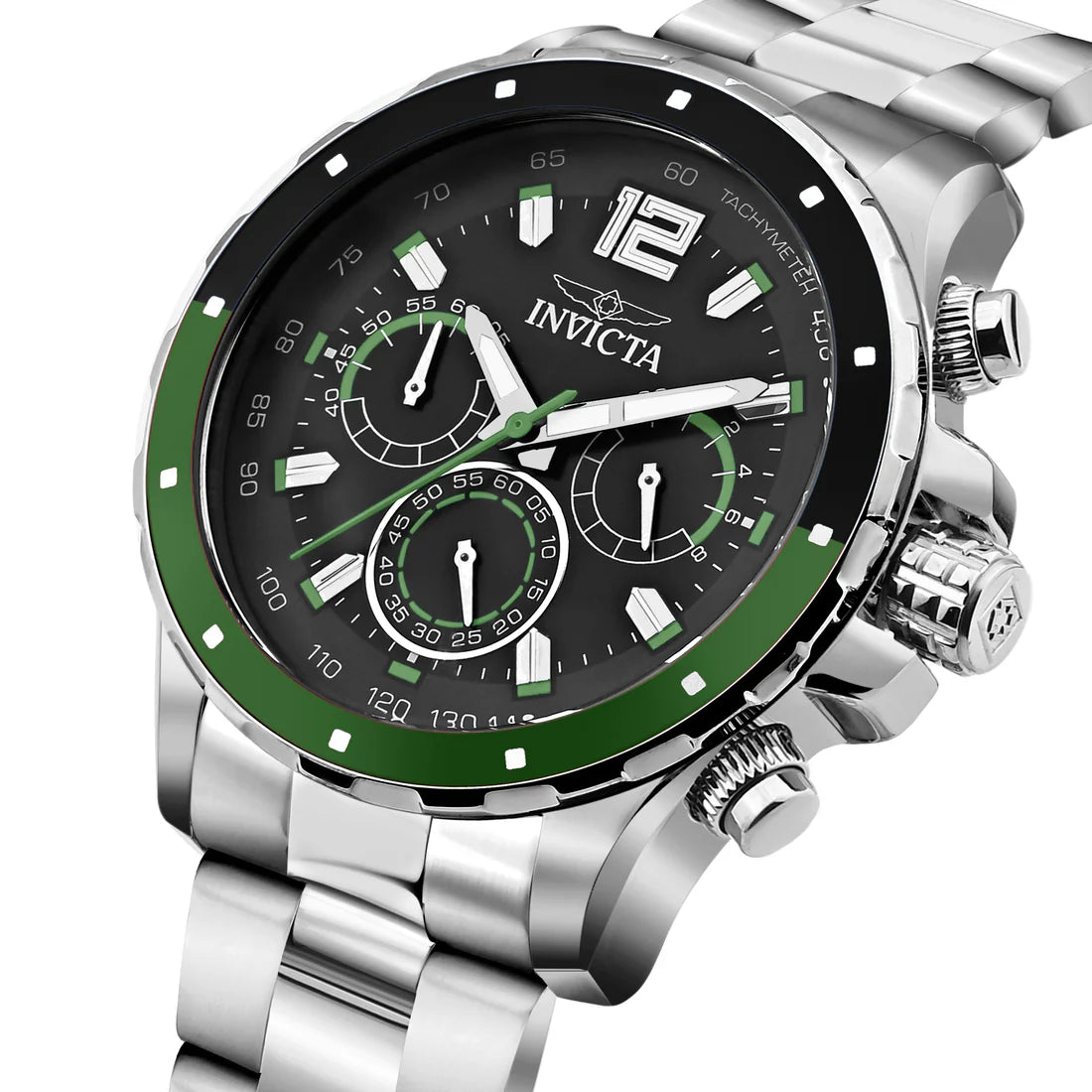 Invicta Speedway Quartz Black Dial Watch For Men 49363