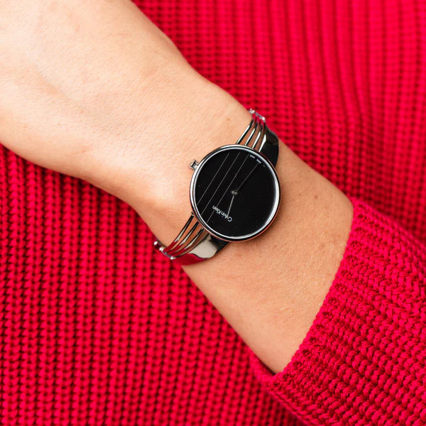 Calvin Klein Drift Silver Stainless Steel Women's Watch - K6S2N1