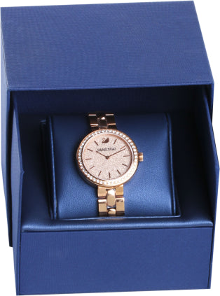 Swarovski Daytime Analog Rosegold Stainless Steel Women's Watch - 5182231