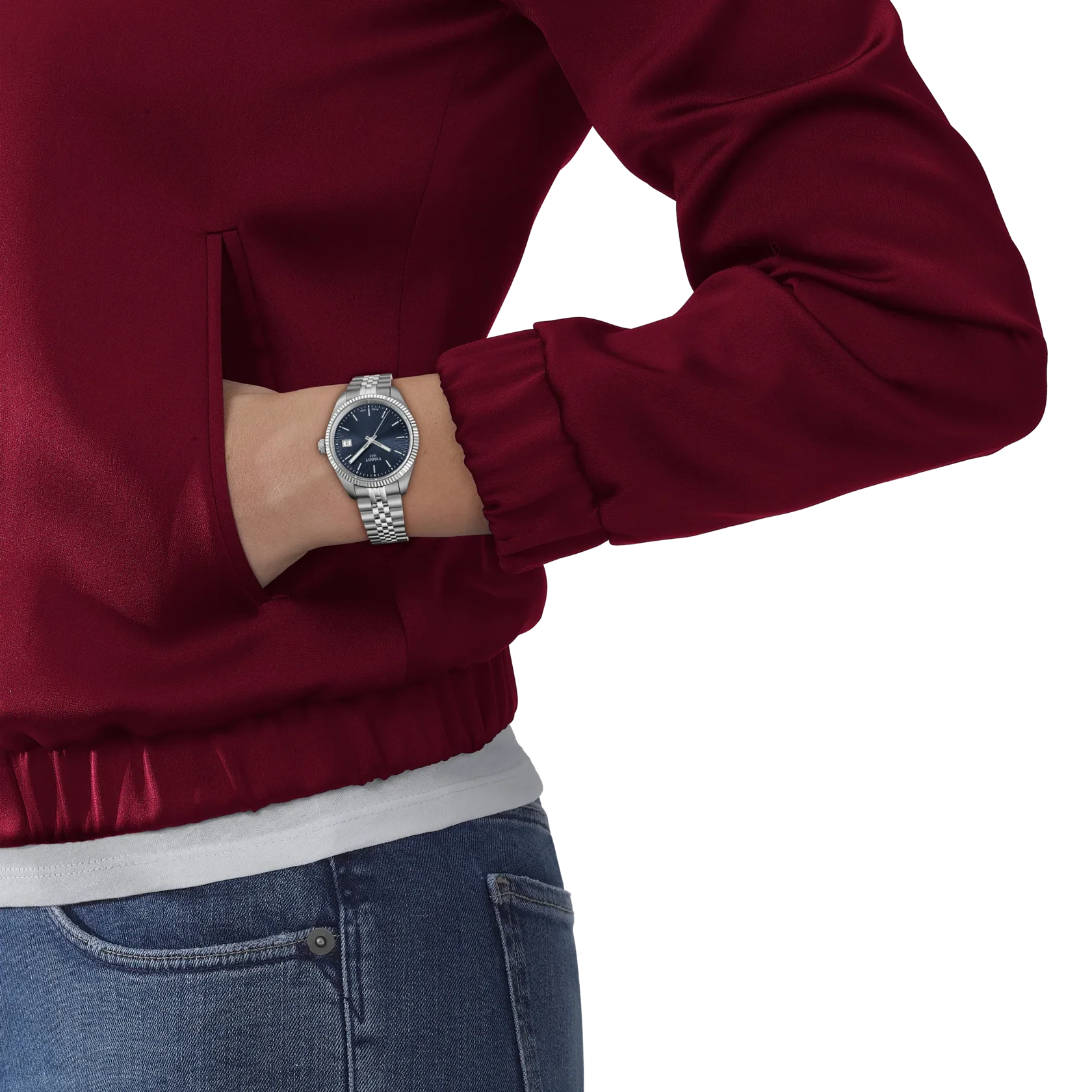 Women's Tissot Ballade 34mm Watch - T156.210.11.041.00
