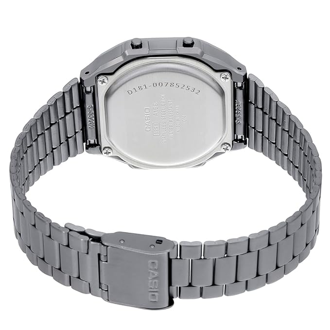 Casio Vintage Series Digital Black Dial Unisex's Watch-A168WGG-1ADF