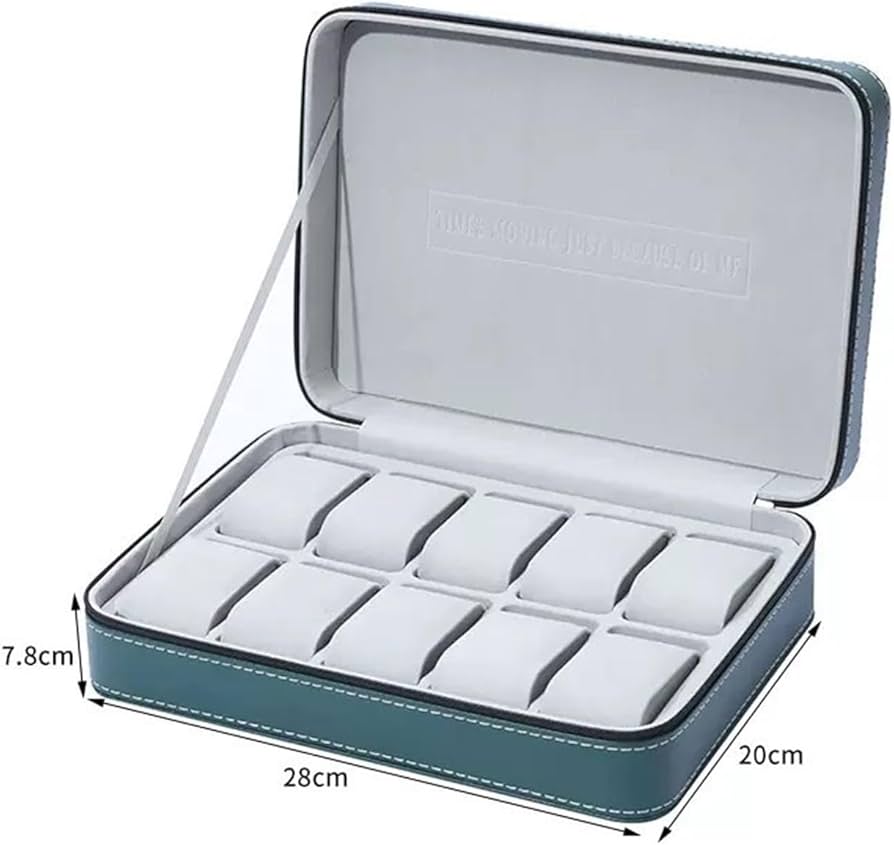 12 in 1 Watch Display Case (Green)