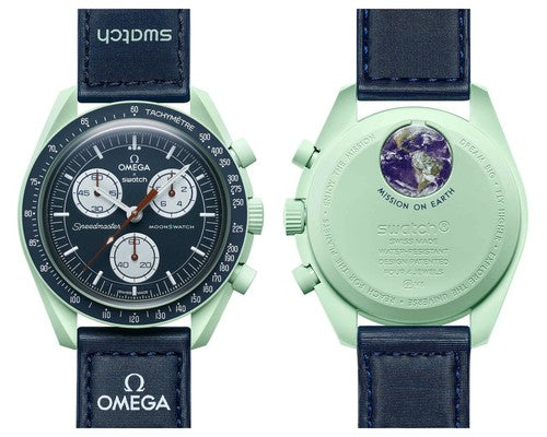 Swatch "Mission On Earth" Unisex Watch -S033G100