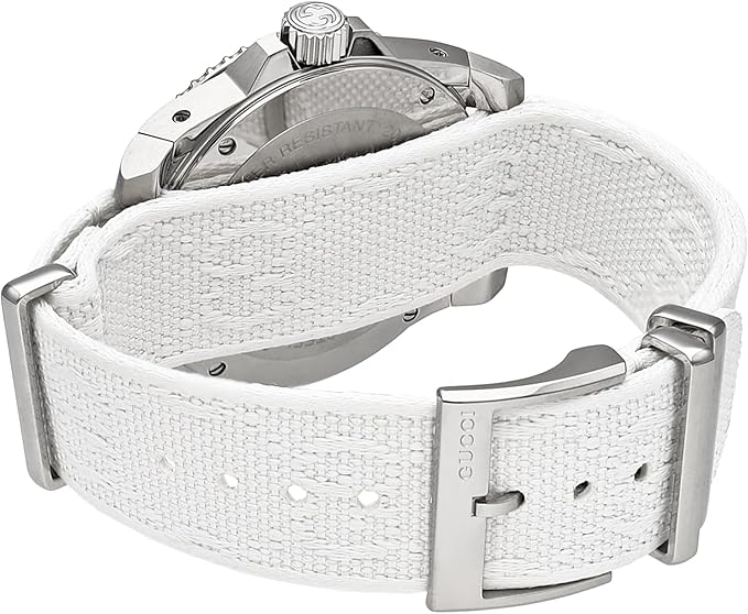 Men's Gucci Dive Sapphire Glass Quartz Watch - YA136340