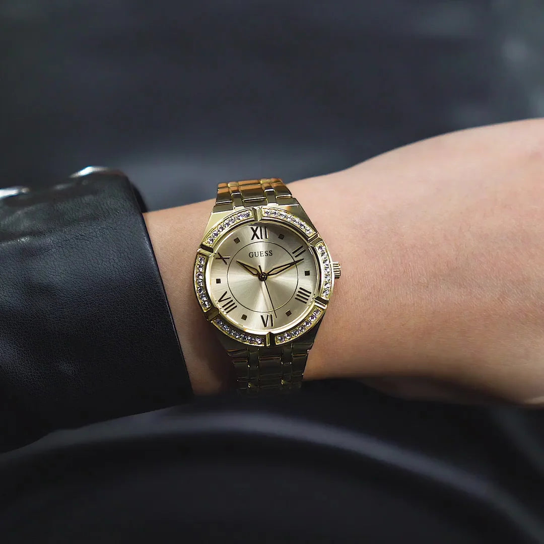 Women's Guess Gold Tone Analog Watch - GW0033L2