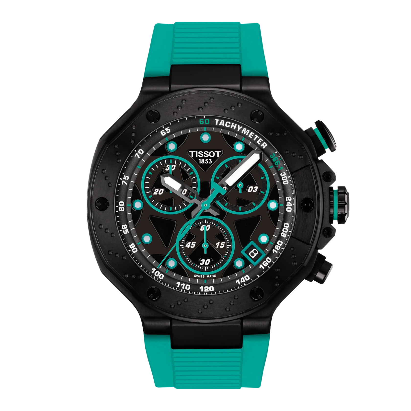 Men's Tissot T-Race Quartz Chronograph 45mm Watch - T141.417.37.051.01