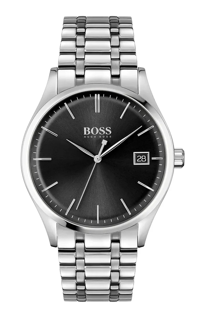 HUGO BOSS MENS QUARTZ STAINLESS STEEL WATCH - 1513833